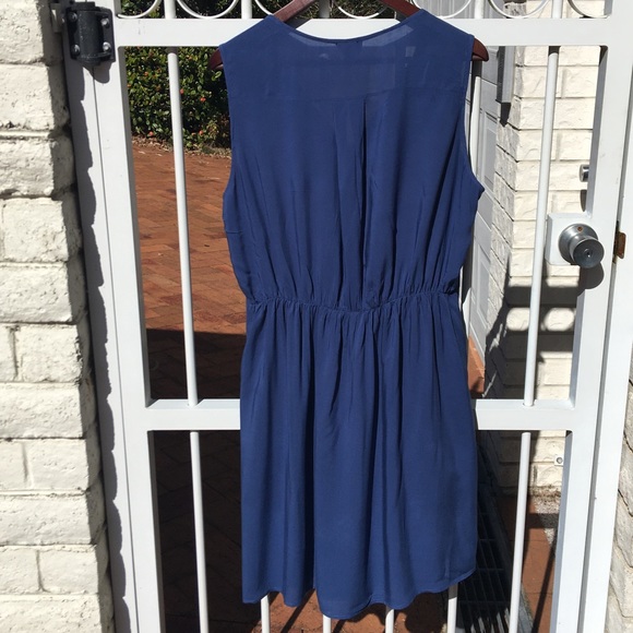 🌟Host Pick🌟 OJAY Blue Midi Dress NWOT Size 14 - Picture 6 of 14